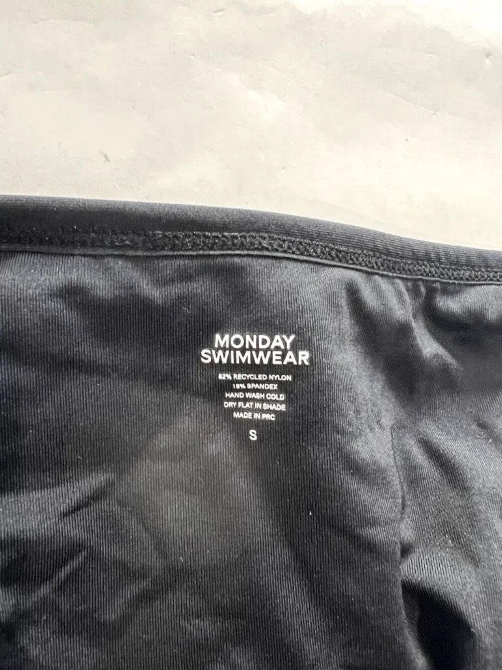 MONDAY Swimwear Barbados Bikini Bottoms in Black